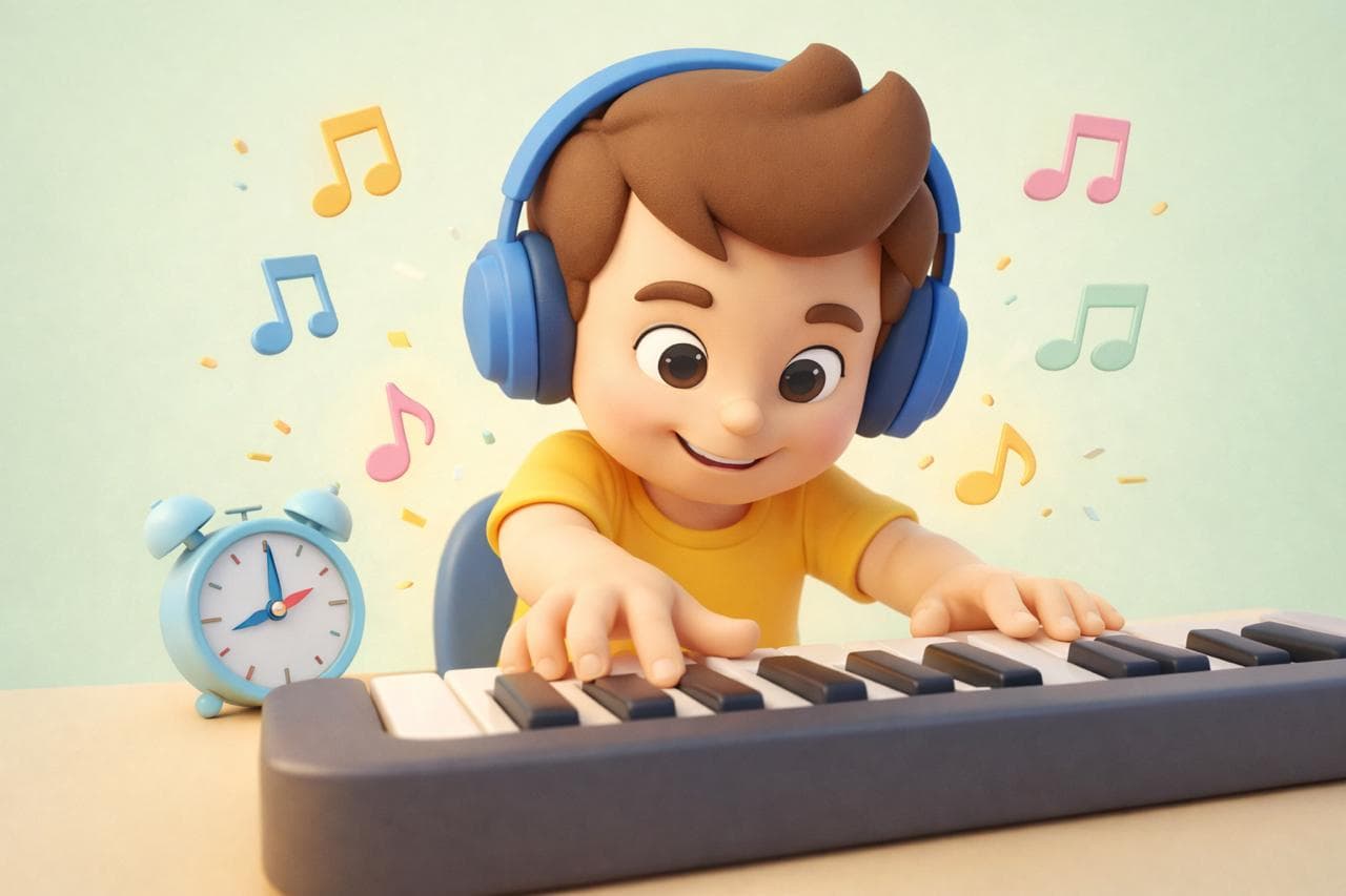 억지로 연습하던 아이가
스스로 피아노 앞에